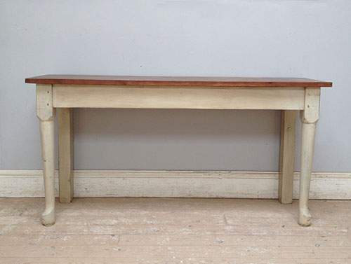 old kitchen sidetable / console table